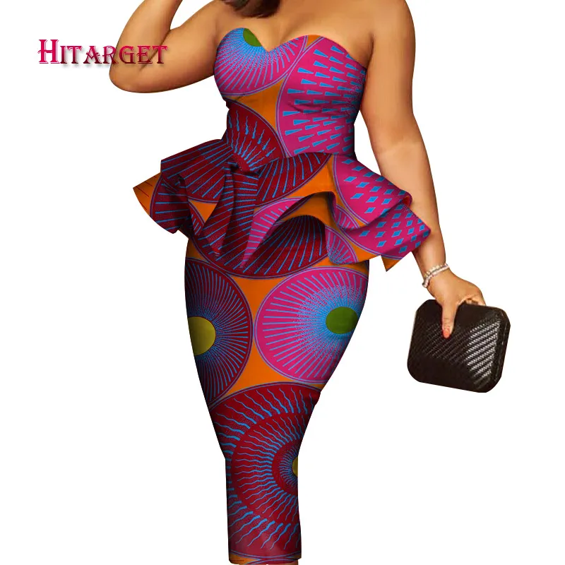 Платье для вечерние ринки/свадьбы с нагрудным вырезом платья Африканским