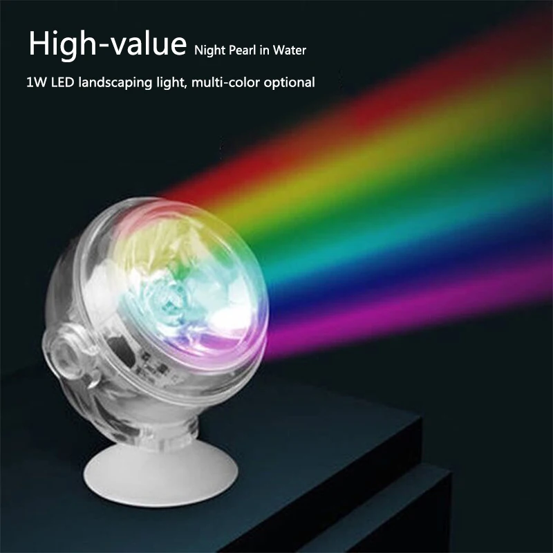 

Colorful Led Underwater Aquarium Fish Tank Spotlight Diving Lighting Lamp For Plants Algae Aquarium Lights