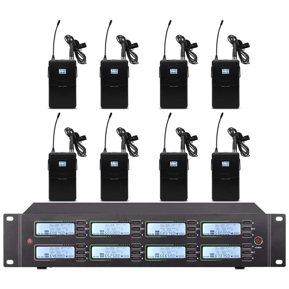 저렴한 전문 무선 UHF 마이크 시스템, 금속 핸드 헬드 마이크, 학교 야외 교회 무대 마이크에 사용