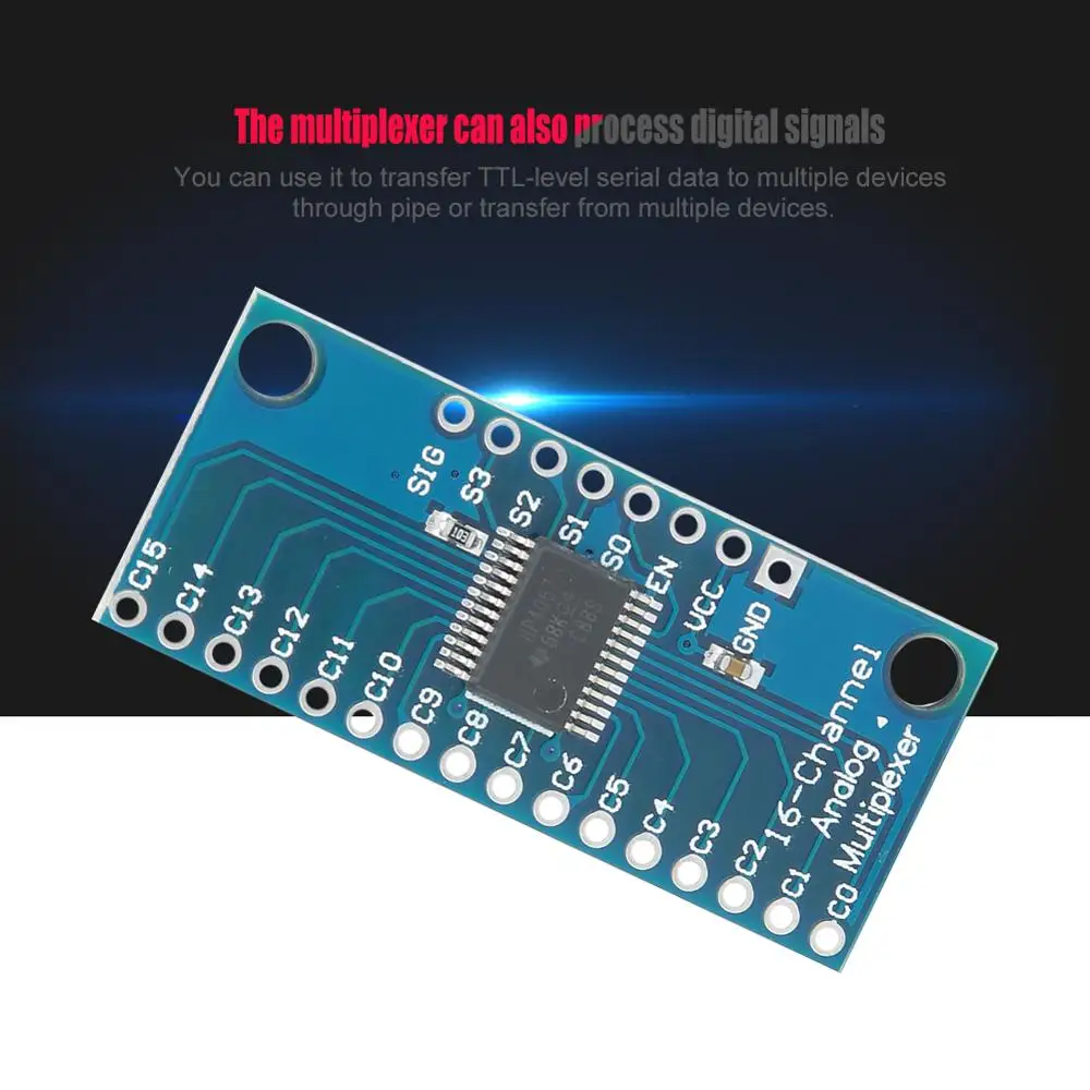 10 шт. CD74HC4067 высокое Скорость CMOS 16-канальный с аналоговым и цифровым дисплеем