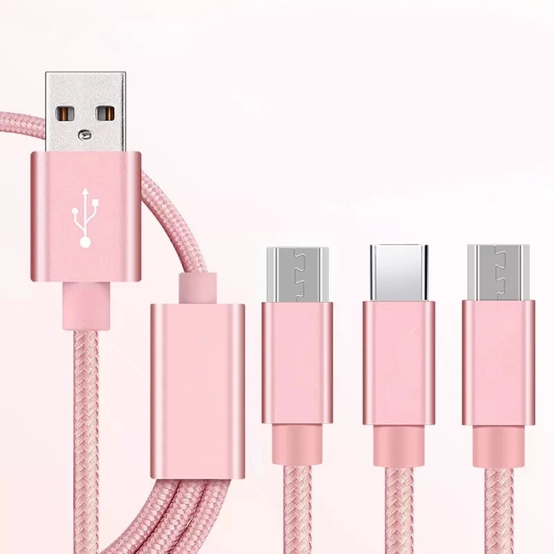 USB Charger Cable for iPhone X 8 7 6 5 Micro Type C Samsung Galaxy S9 S8 Fast Charging Cord | Мобильные телефоны и