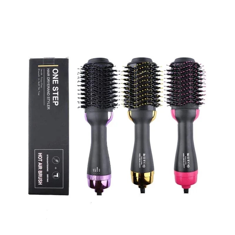 

3 in 1 One Step Hair Dryers And Volumizer Blower Professional Hair Dryers Hot Brush Blow Drier Hairbrush Styling Tools Stylers