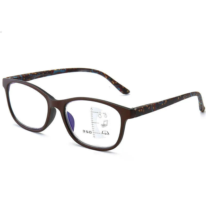 2019 многофокальные анти синий светильник очки для чтения женщин прогрессивные