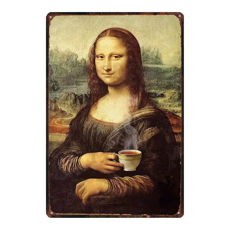 

[YZFQ ] Funny Tin Metal Signs Plaque Metal Vintage Poster Wall Bar Home Art Living Room Restaurant Decor 30X20CM DU-8102A