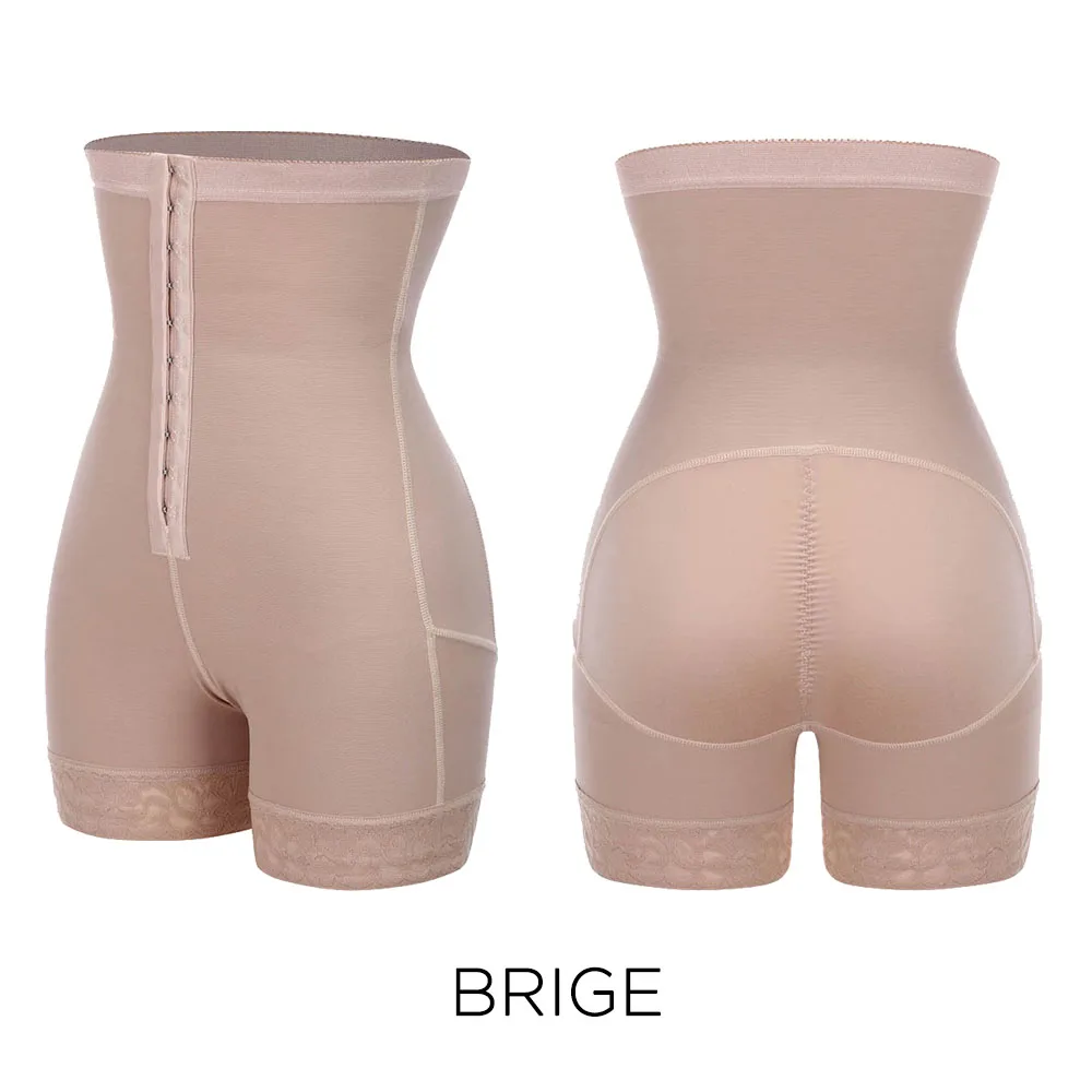 BEIGE Lover beauty, Корректирующее белье размера плюс для увеличения ягодиц, Корректирующее белье, утягивающее белье - Цвет: BEIGE