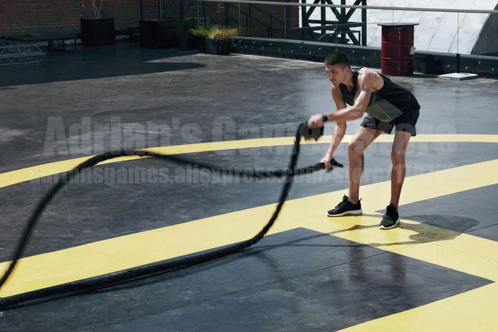 9/12/15 м Боевая веревка силовых тренировок Crossfit борьба веревка выносливость Burpee шлема веревки тяжелые 10-22 кг высокое качество