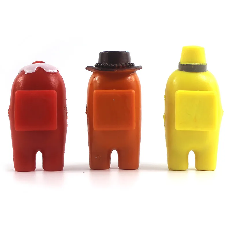 

Color Random 6cm PVC Among Us Game action & toy figures