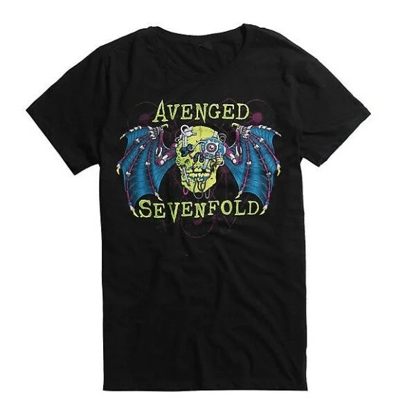 

Avenged Sevenfold A7X BIONIC DEATHBAT T-Shirt NWT Authentic & Licensed