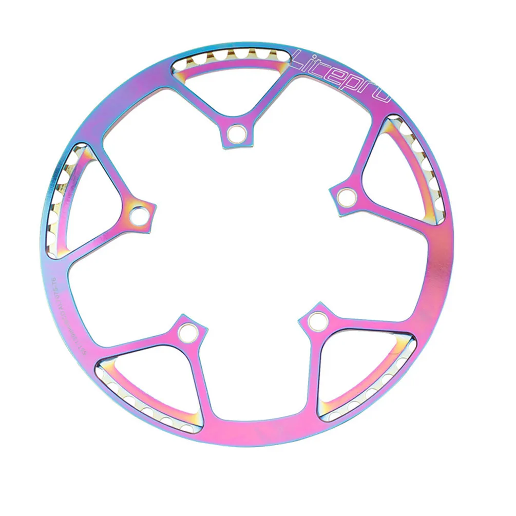 Litepro BMX велосипед Интегрированный передняя Звездочка Сверхлегкий BCD 130 мм 45/47/53/56/58T