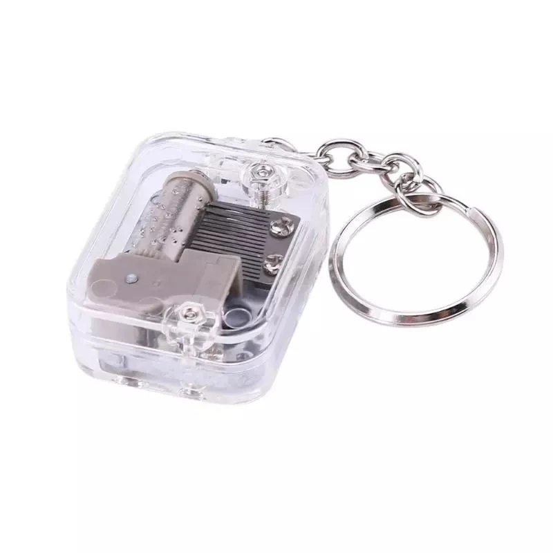 

Kids 18 Tones DIY Music Box Music Movement Keychain Toys Baby DIY Music Box Handy Musical Instrument Toy for Baby Birthday Gifts
