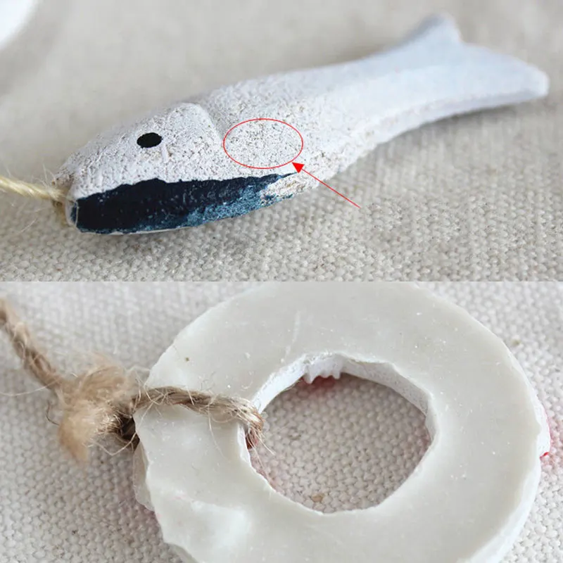 Милое украшение морской жизни морская звезда рыба океан аксессуары деревянная