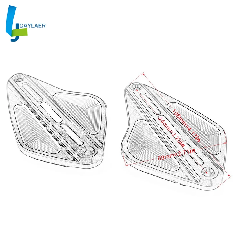 

For DUCATI DIAVEL 1260 1260S AMG CARBON CROMO STRADA XDIAVEL XDIAVELS Front Brake Clutch Fluid Reservoir Cover Cap Kit