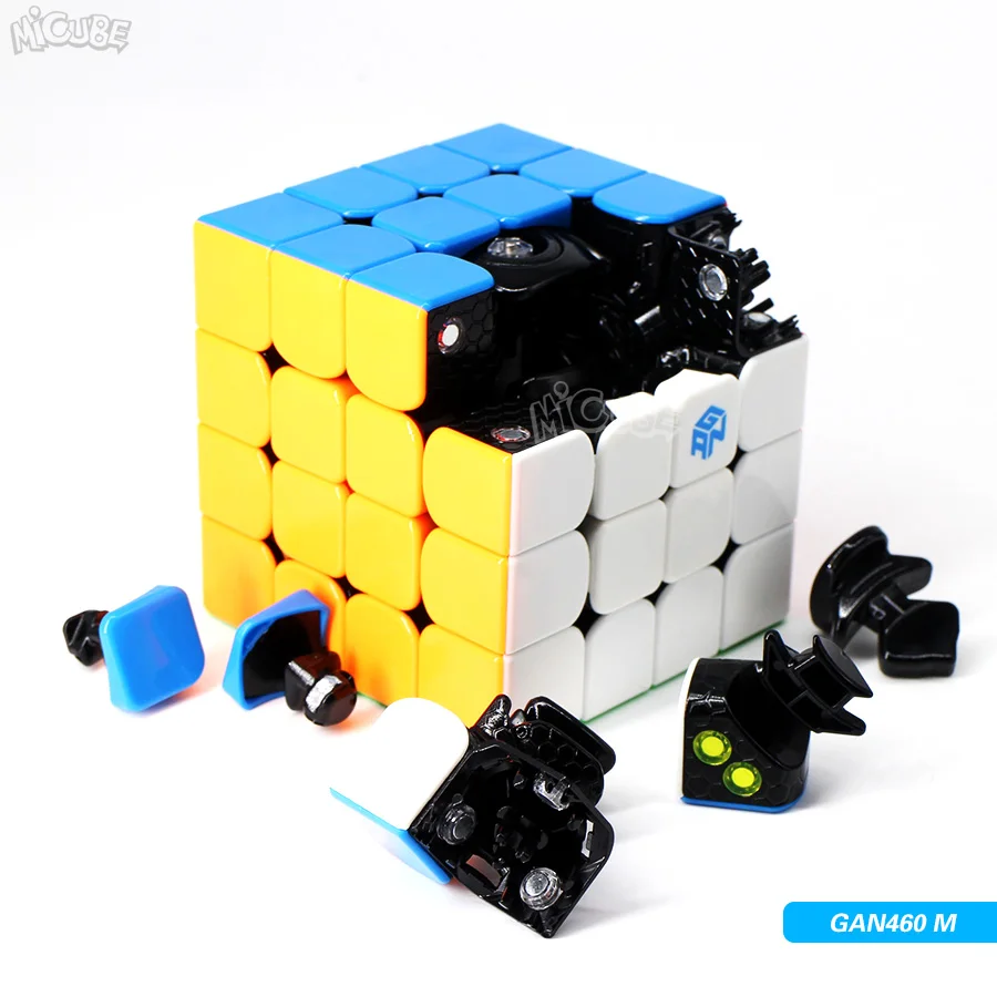Магнитный куб Gan 2x2x2 3x3x3 4x4 GAN 356 Air SM 354M 460M 249 v2 M 356x Stikerelss Magnetc|Головоломки| |