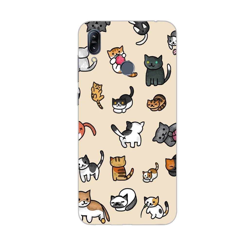 WM05408 Чехол с корги ciciber Cat Dog для ASUS Zenfone Max Pro M1 ZB601KL ZB602KL Для ZenFone Max Pro M2 ZB631KL ZB633KL чехол для телефона из ТПУ - Цвет: WM05408
