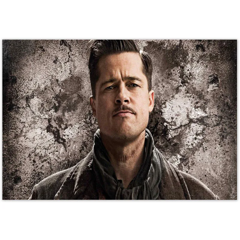 

Brad Pitt Actor Style Posters Wall Art Decor Picture Modern Home Room Decoration High Quality Canvas Painting 20x30cm,27x40cm
