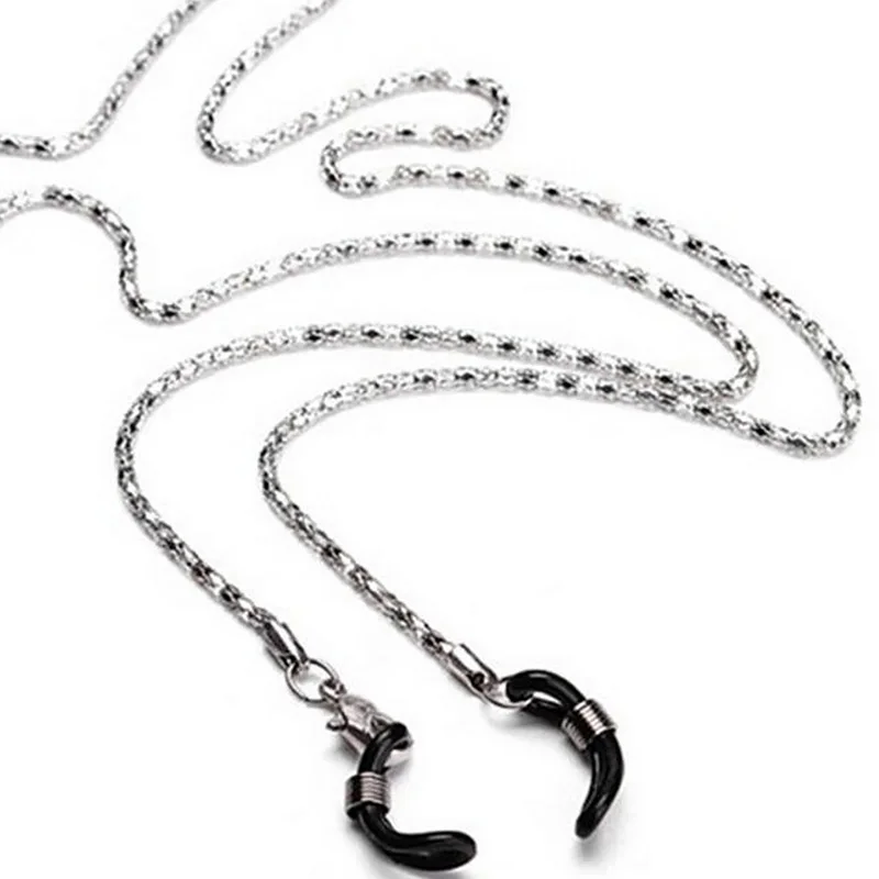 Цепочка для очков женщин металлические шнуры противоскользящие ремешки