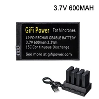 Original 3 7V 600mAh 20C Li-po Battery Charger for Parrot Mini Drone for Parrot Jumping Sumo Swing Mambo Rolling Spider