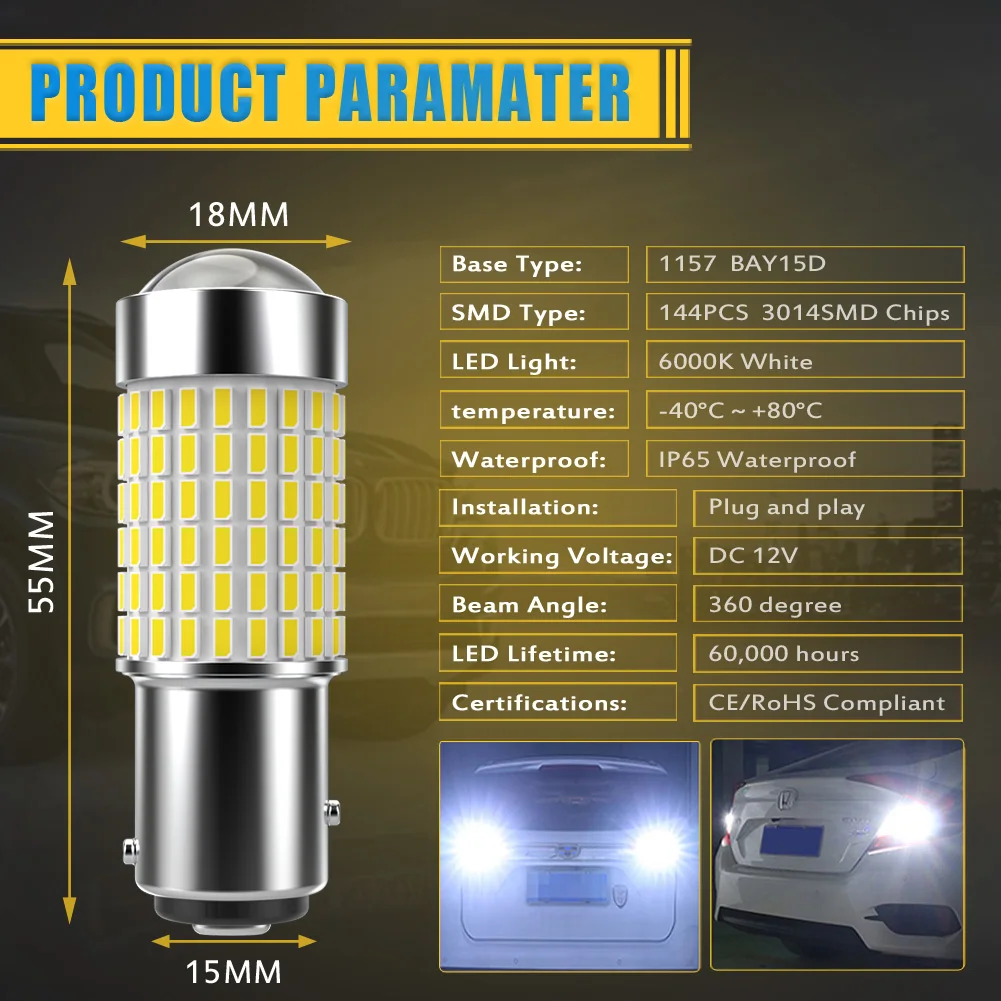 2X 1157 BAY15D 1156 P21W 7506 BA15S светодиодная автомобильная лампа заднего хода для RENAULT Clio Megane