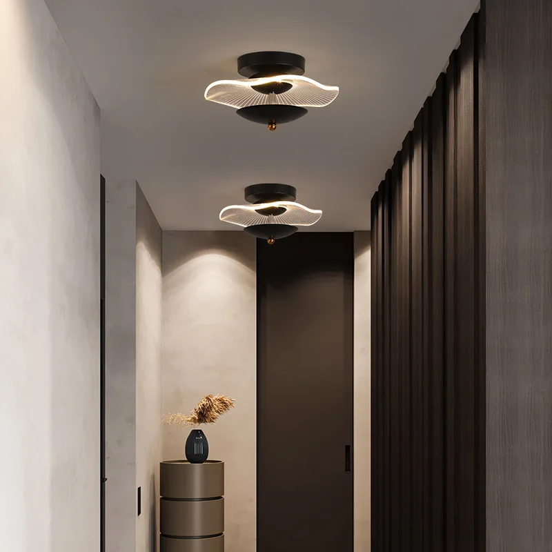 

Modern Led Aisle Light Ceiling Lamp Cloakroom Corridor Balcony Foyer Ceiling Lights Acrylic Decoration Home Lustering Luminaire