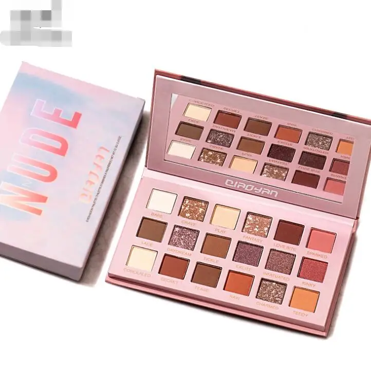 Палетка smink блестящие тени для век тропическая знойная фиолетовая Сладкая мята