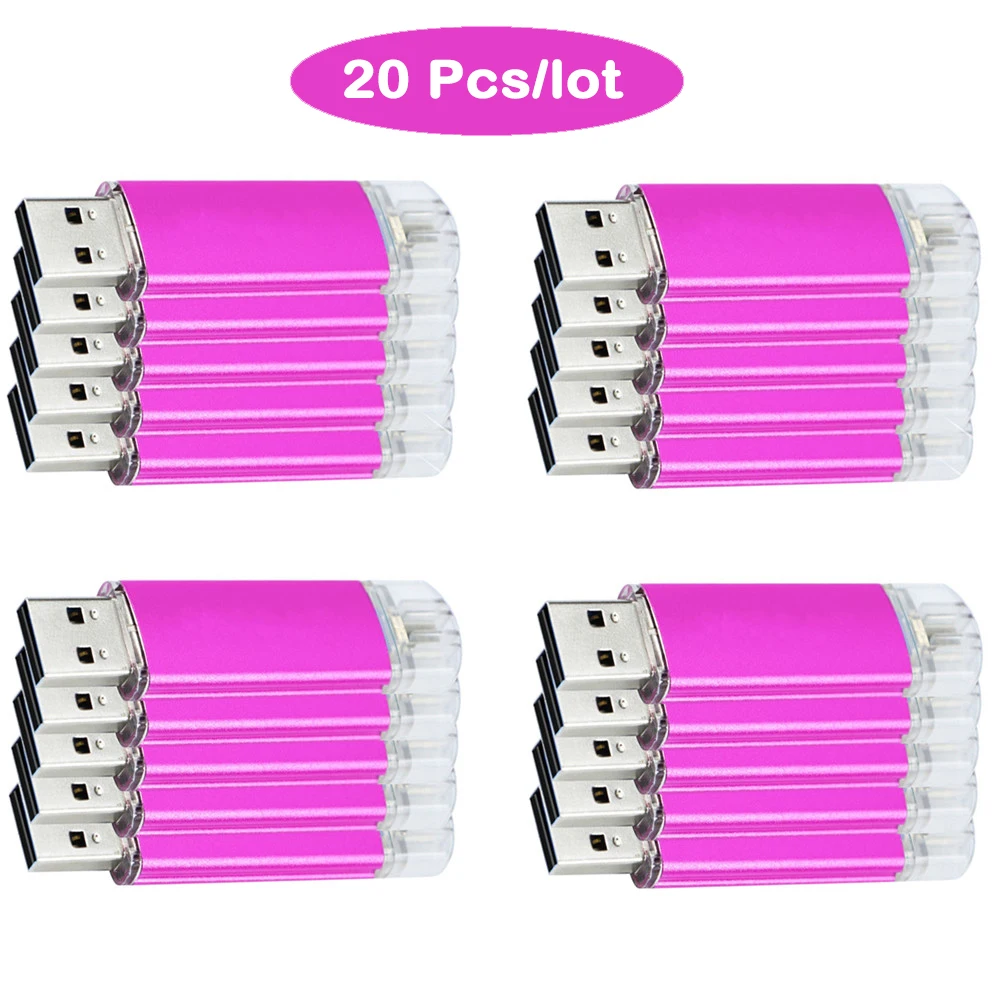 

20 pcs/lot Free LOGO high speed Usb2.0 Flash OTG usb flash drive 4gb 8gb 16gb 32gb Metal U Disk OTG for wedding gift