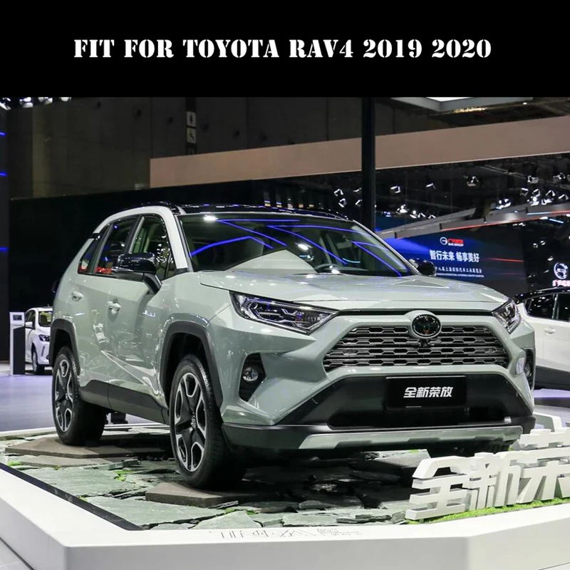 ABS хромированный чехол для Toyota RAV4 RAV 4 2019 2020 накладка на заднее окно дождевик