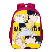 2021 banana fish backpack boys girls bag students school bag teens bookbag travel rucksack gift mochira support customize