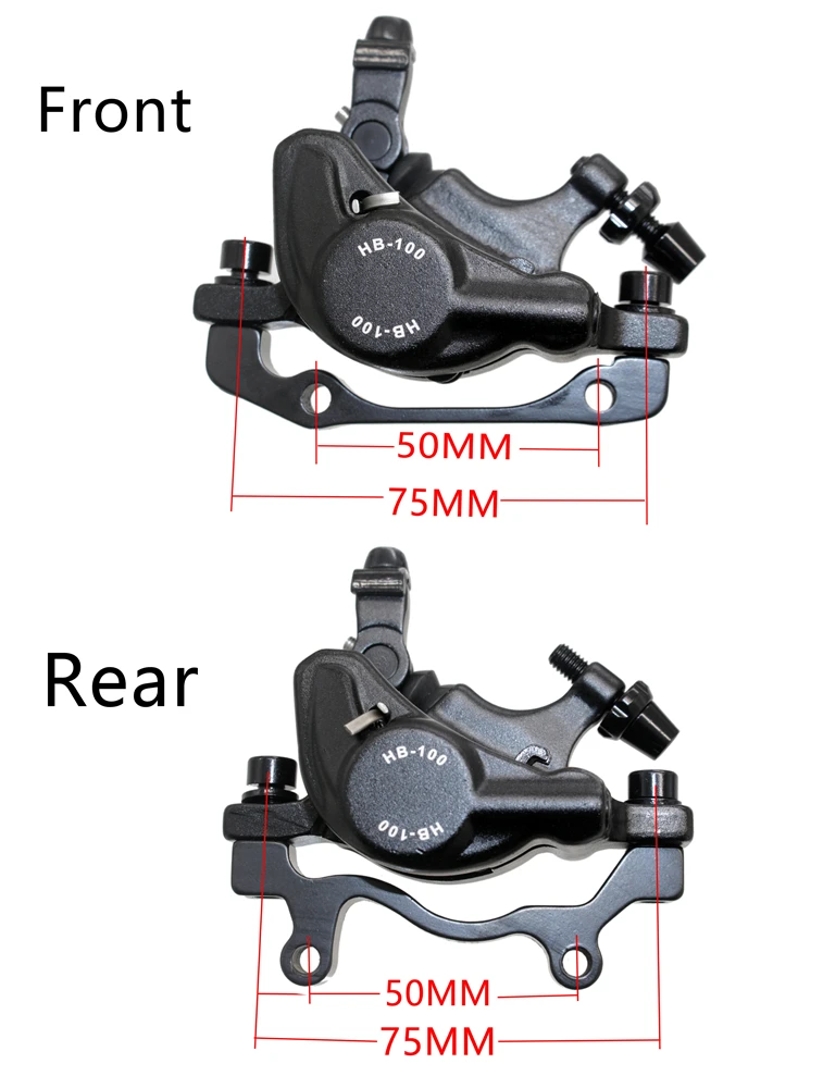 Зум XTECH HB100 MTB линия потянув гидравлического дискового тормоза с роторы 120/140/160 мм для спортивной камеры Xiao mi M365 mi Электрический скутер