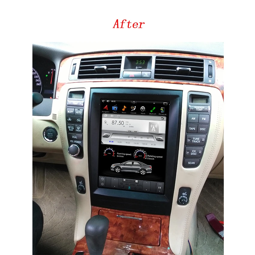 Android 2G RAM для Toyota Crown 2008 ~ 2012 автомобильный Радио Аудио Видео Мультимедиа DVD плеер WIFI