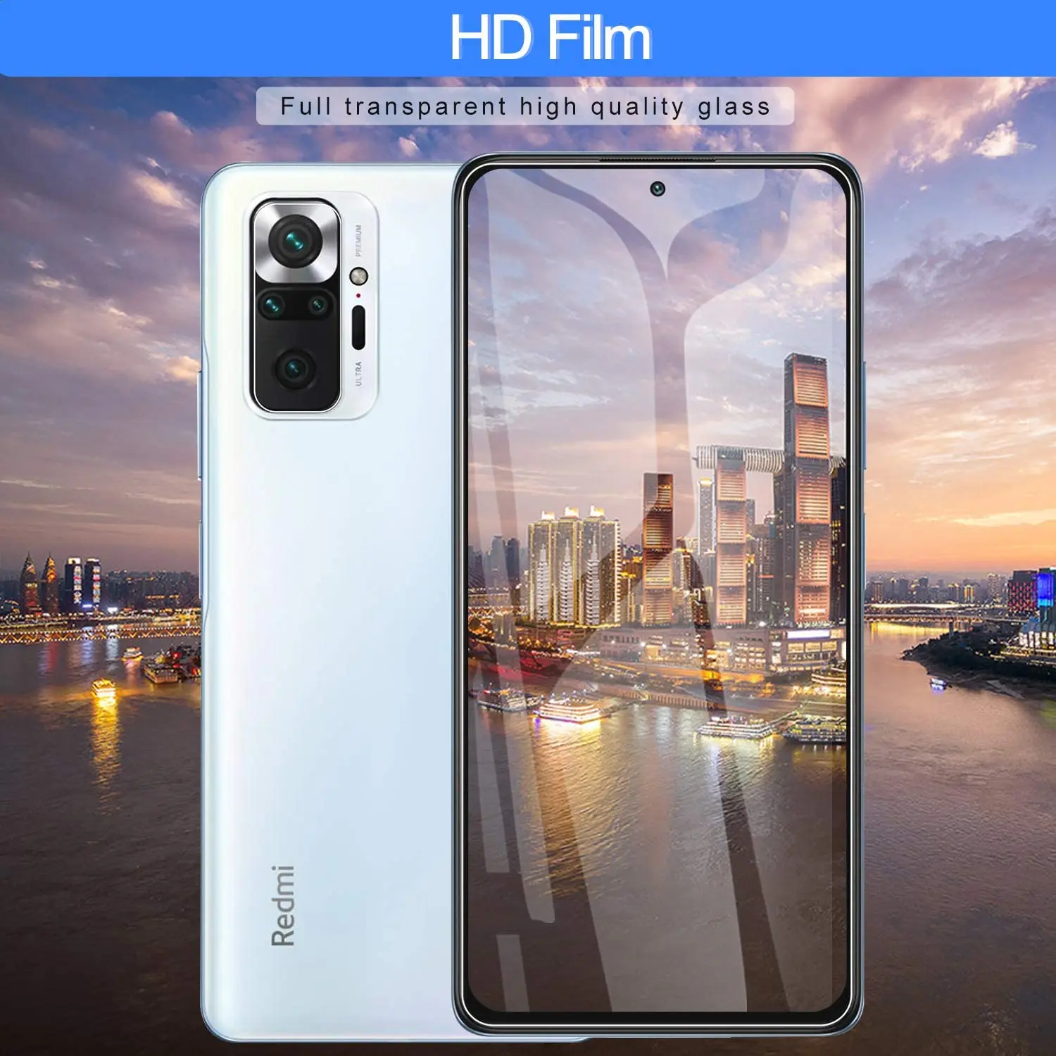Front + Back Glass for red mi note 11 Camera Film xiaomi redmi note 10 11 pro 5g Tempered Glass Screen Protector redmi note 10s 11s Glass Protection redminote 11
