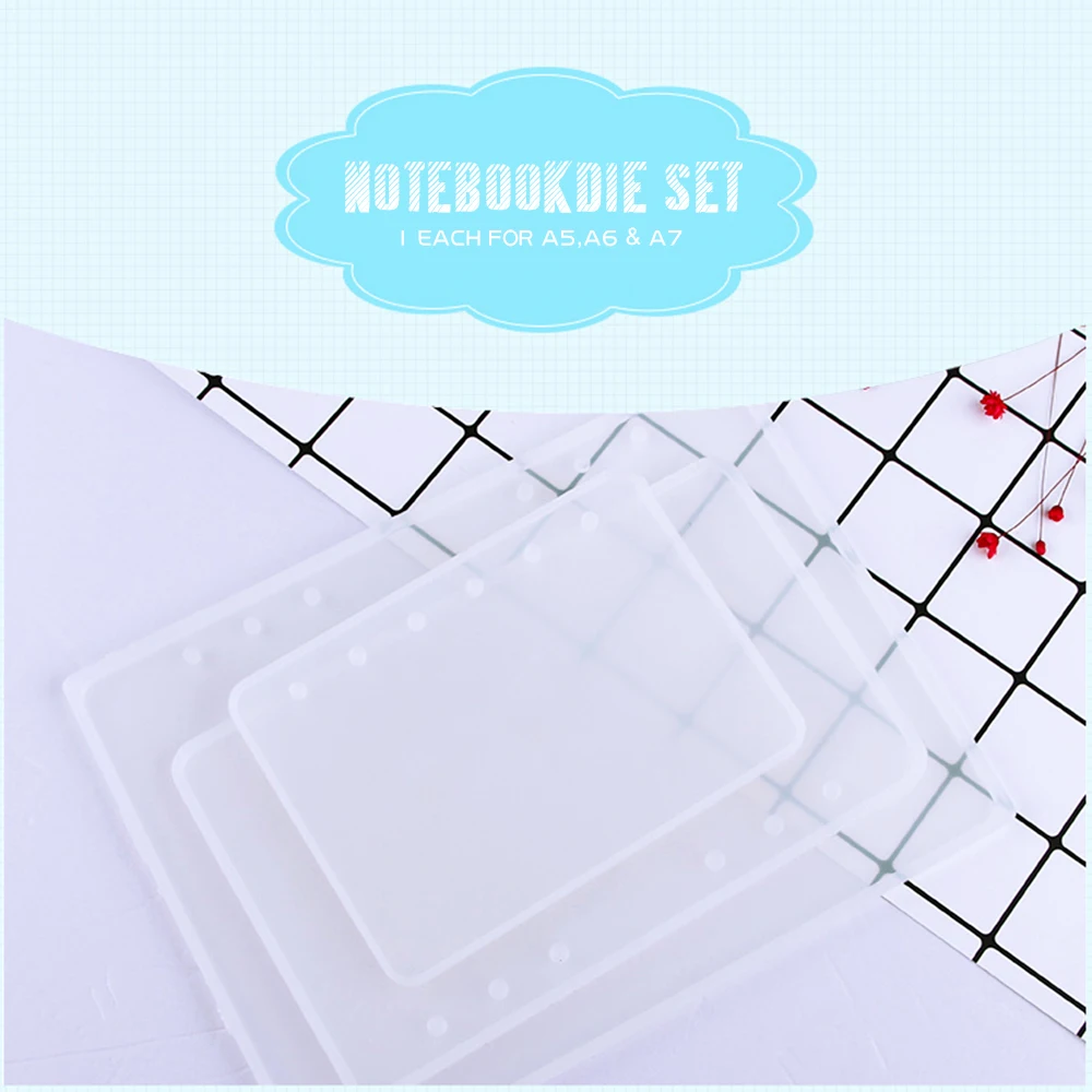 A7 A6 A5 прозрачный переплет с листьями ноутбук Внутренняя крышка Обложка блокнот