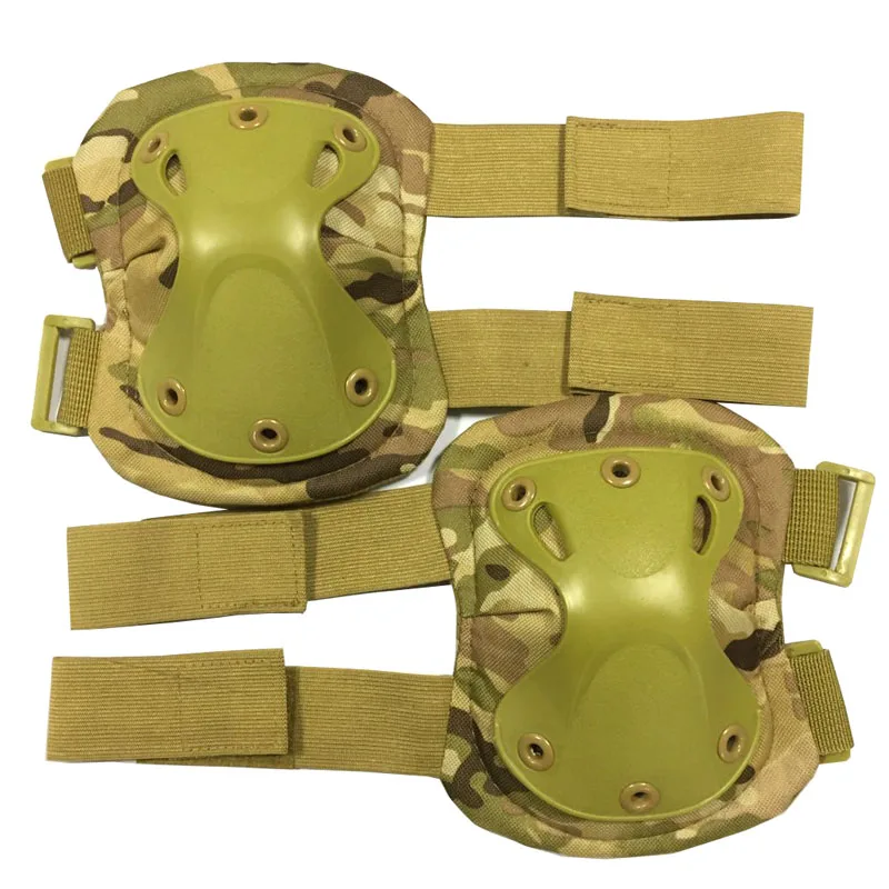 

Children Kneepad Outdoor Sport Game Protective Gear Kids Paintball Skating Scooter Safety Knee Pad Army Kneecap Knee Protector