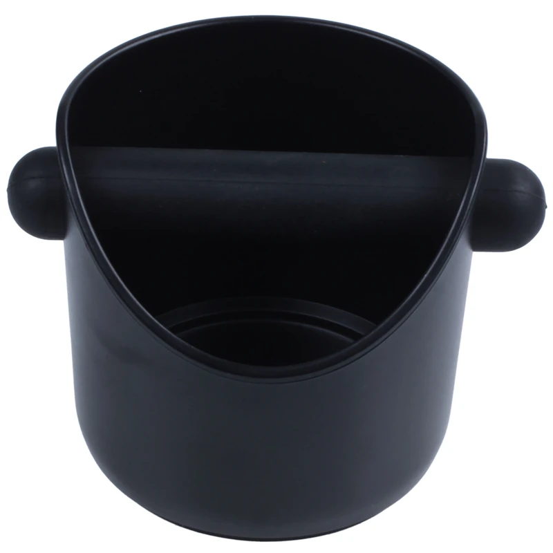 

Coffee Grind Knock Box And Espresso Dump Bin (Black)