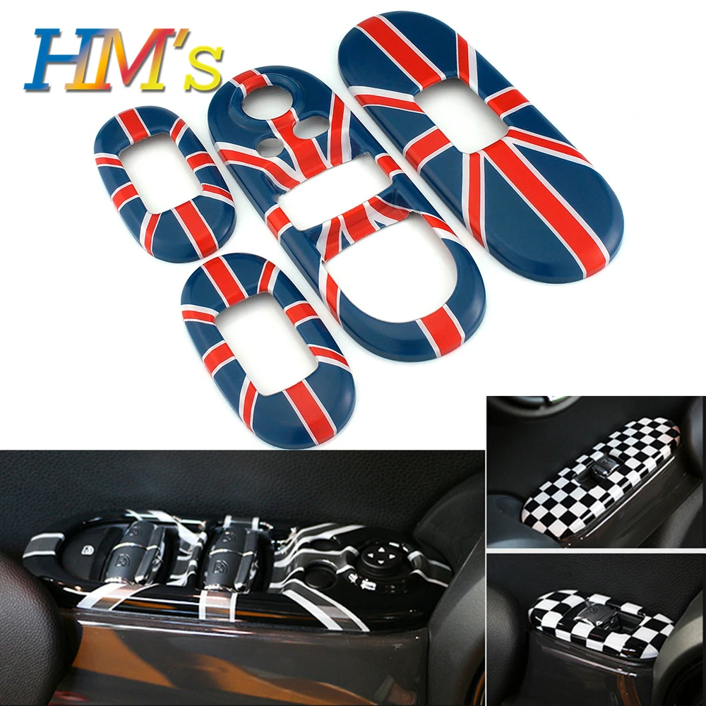 Для MINI Cooper F55 Дверь Окно Стекло подъемник переключатель панель декоративная