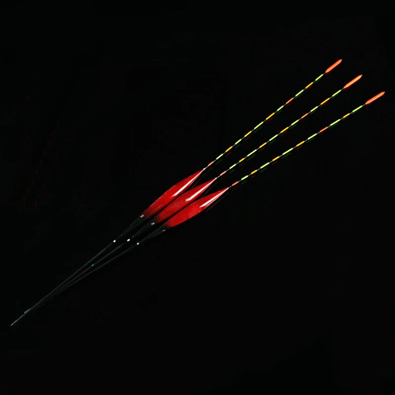 3 шт./компл. поплавок для рыбалки хвостовый Флуоресцентный светильник ловли карпа