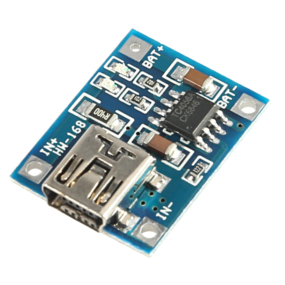 5шт микро мини USB 5V 1A TP4056 модуль зарядного устройства литиевой батареи зарядная