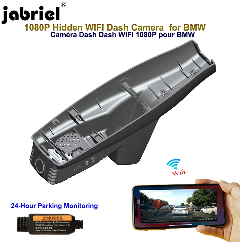 Камера скрытого видеорегистратора Jabriel 1080P Wi Fi для BMW i3 2013 2014 2015 2016 2017 2018 2019 2020 I01