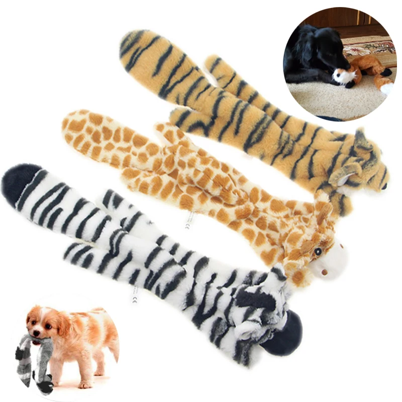 Милые плюшевые игрушки писк питомца волк кролик животные собака Жевательная