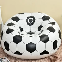 football inflatable sofa soccer ball air lounge chair basketball beanbag lounger outdoor furniture garden home office