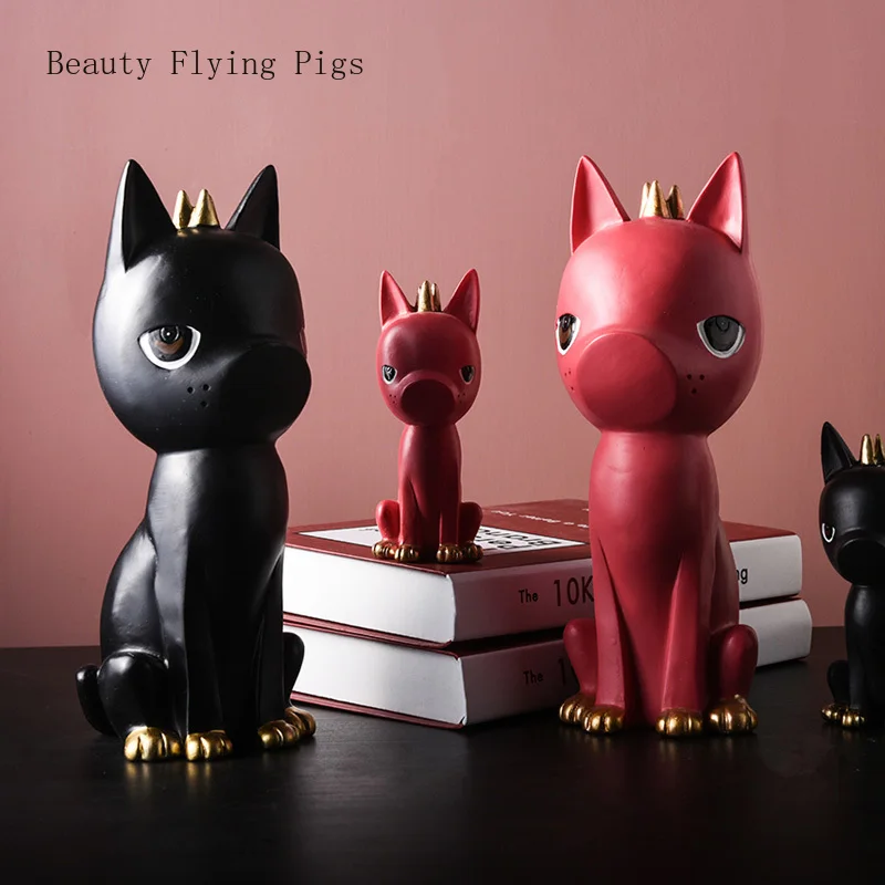 1 предмет Модный комплект современные Лаки животных Собака Золотая Корона