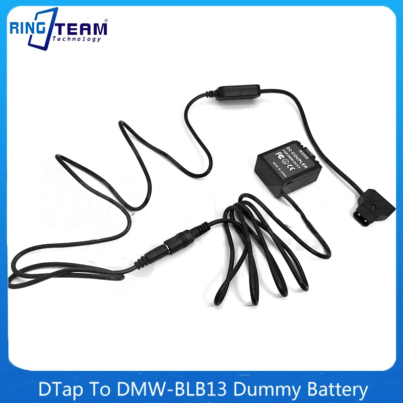 

Anton Bauer Battery P/Tap DTap Cable + BLB13 DMW-DCC3 DC Coupler for Panasonic Camera DMC-G1A G2K G2R G2A G10K GF1CK GF1KK GH1K