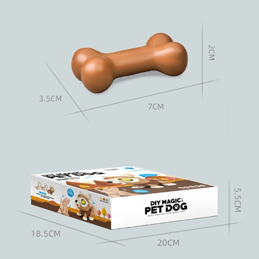 Робот-Собака Игрушка Робот щенок игрушки Забавный Прекрасный индукционный робот