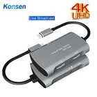 Карта видеозахвата HDMI, 4K, 1080P, 2,0, для DSLR-камеры