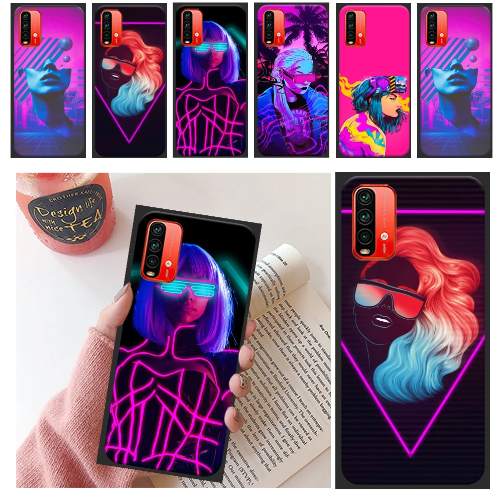 

Than Heart Mask Male Phone Case For Xiaomi Redmi Note 9 9T 9S Pro MAX 5G Redmi Note 9 Pro MAX Coque Funda Back Cover Cases