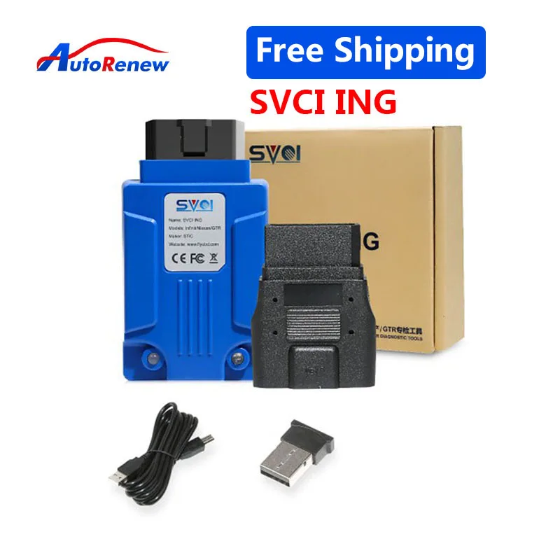 

SVCI ING For Infiniti/Nissan/GTR Car Diagnostic Tool For Nissan Consult 3 Plus Support Key Programmer Free Shipping By DHL