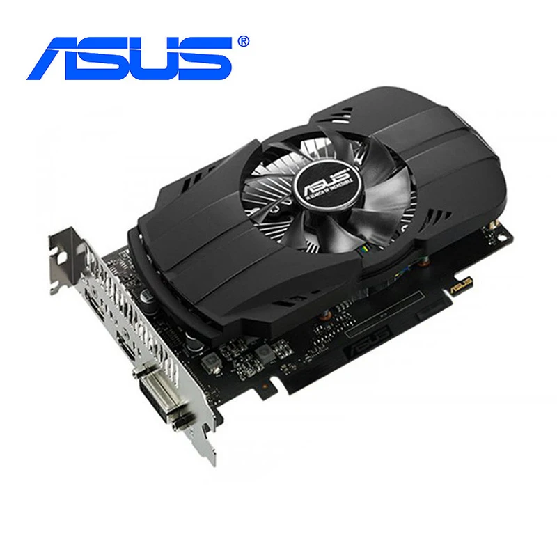 Видеокарта ASUS PH GTX 1050 2G PCI E 3 0 X16 бит GDDR5 7008 2 ГБ для nVIDIA Geforce МГц DP PC Map б/у|Видеокарты| |