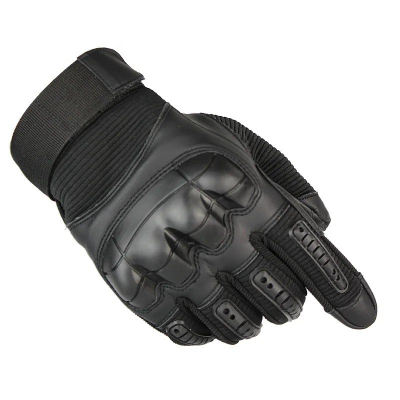 

Touchscreen PU Leather Military Tactical Gloves for Men's Motorcycle Full Finger Gloves for Sports Fitness Cycling Gloves