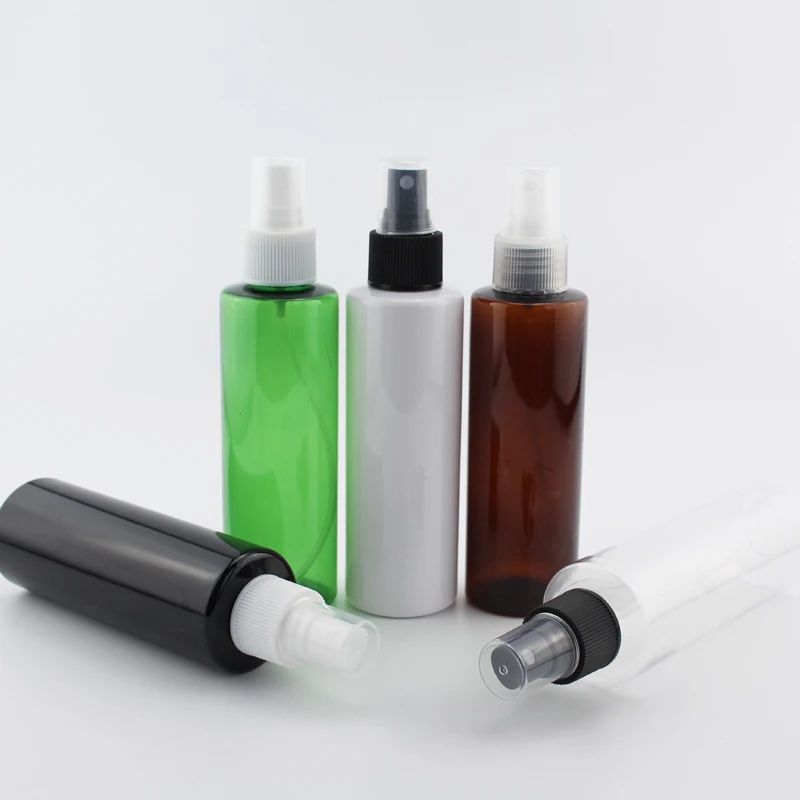 

150ml Plastic Spray Bottles For Perfume Make-up Spray 150cc 12pcs Refillable Pump Sprayer Liquid Containers Empty Colored PET