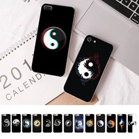 fhnblj eight diagrams taiji yin yang phone case for iphone 11 12 pro xs max 8 7 6 6s plus x 5s se 2020 xr cover