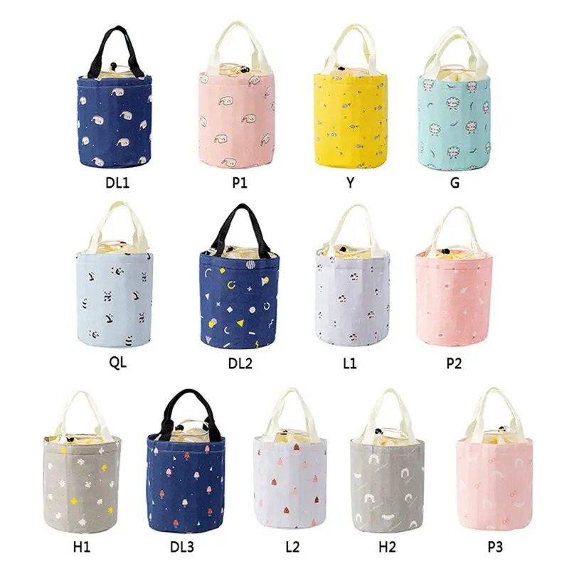 

Cooler Lunch Box Bag Waterproof Lunch Bags Tote Lunch Bag Insulation Package Portable Food Lunch Storage Bags